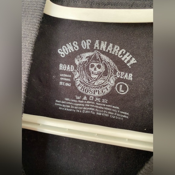 Sons of Anarchy black T-Shirt official show merch (L) - Picture 3 of 4